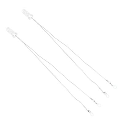 HONMEET 2sets Hearing Aids Lanyards Hearing Aids Clip Fixation Cord Bte Protector Protection Rope
