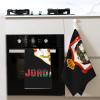 Coat of Arms of Jordanese Premium Waffle Kitchen Towel Microfiber Kitchen Towels, Super Absorbent 16 X 26 Inches Reusable Dish Towels for Kitchen and Household view 4