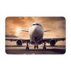 Front Door Mat Indoor Outdoor Welcome Mat, Airplane Doormat Easy Clean Entryway Mats Stain and Fade Resistant Entry Rug Absorbent Flannel Bath Mats 19.5 x 31.5 Inch view 1