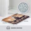 Front Door Mat Indoor Outdoor Welcome Mat, Airplane Doormat Easy Clean Entryway Mats Stain and Fade Resistant Entry Rug Absorbent Flannel Bath Mats 19.5 x 31.5 Inch view 3