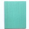 100 pcs Under The Sea Party Paper Straws, Aqua Mermaid Fish Silver Foil Scale Drinking Straws, Kids Birthday Baby Shower Ocean Beach Pool Tropical Summer Hawaiian Cake Pop Sticks (Aqua With Scale) view 2