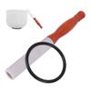 AOWINHIT CRYSTAL SINGING BOWL MALLETS RUBBER ROD WOODEN HANDLE STICK SOUND BOWLS ACCESSORIES CARRY RELAXATION view 4