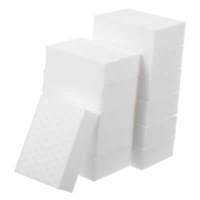 Mikinona 12Pcs Melamine Foam Dish Sponges High Absorbent Kitchen Cleaning Scrubber Versatile and Easy to Use for Dishes Pots Pans and