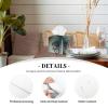 Retro Bicycle Pattern Print PVC Leather Tissue Box Holder Napkin Facial Tissues Holder Dispenser for Bathroom Home view 3