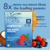 Copina Co. Irish Sea Moss Powder Drink - Super Berry with Organic Blue Spirulina - 200mg Organic Sea Moss for Gut & Skin Health, Immunity - Natural Electrolytes I 16 Stick Packs view 4