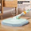 Spin Mop and Bucket Set - Separates Clean and Dirty Water - Adjustable Handle and 360 Rotating Mop for All Floor Types with 2 Microfibre Mop Head Refills view 4
