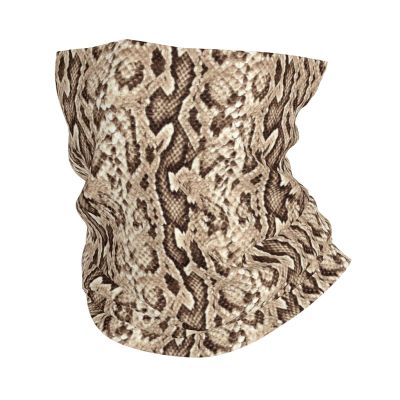 Neck Gaiters for Men Women - Camouflage Print snake Head Scarf Balaclava Face Mask Cover Neck Scarf Bandana