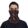 Neck Gaiters for Men Women - Gothic Crow Lion Print Head Scarf Balaclava Face Mask Cover Neck Scarf Bandana view 3