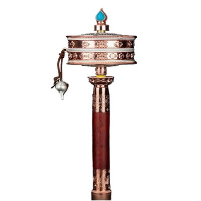 HUIMIMA Tibetan Prayer Wheel,Hand Held Prayer Wheel Buddhist Prayer Wheel Used for Prayer, Blessing, Meditation, Relaxation, Yoga
