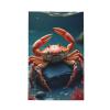 GVYGVY Kitchen Towels - Soft Abstract Classic Crab Print No.27 Quick Drying Dish Towels for Kitchen Drying, Absorbent Hand Towel for Kitchen Decor with Lanyard view 1