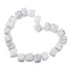 BEBEMOKO Jade Crystal Agate Quartz Crystals Bulk Decorative Rocks Clear Crystal Quartz Tumbled Polished Crystals Tumbling Crystals Clear Quartz for Energy Protection Crystal Stone White view 1