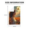 GVYGVY Kitchen Towels - Soft Classy Butterfly Woman Print No.576 Quick Drying Dish Towels for Kitchen Drying, Absorbent Hand Towel for Kitchen Decor with Lanyard view 2