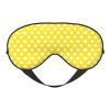 Eye Sleep Mask for Women Men - Yellow Polka Dot Print (d) Adjustable Buckle Travel Eye Masks for Sleep Mask Blackout, Comfy Sleeping Mask for Women Men, Funny Blindfolds for Party Games view 1
