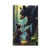 GVYGVY Kitchen Towels - Soft Cute Bear Taupe Print No.143 Quick Drying Dish Towels for Kitchen Drying, Absorbent Hand Towel for Kitchen Decor with Lanyard view 1