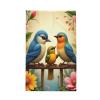 GVYGVY Kitchen Towels - Soft Cute Bird Print No.44 Quick Drying Dish Towels for Kitchen Drying, Absorbent Hand Towel for Kitchen Decor with Lanyard view 1