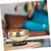 DECHOUS Buddhist Singing Bowl Cushion Mat Pad for Meditation and Relaxation Comfortable and Lightweight Design view 3