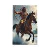 GVYGVY Kitchen Towels - Soft Modern Archer Print No.14 Quick Drying Dish Towels for Kitchen Drying, Absorbent Hand Towel for Kitchen Decor with Lanyard view 1