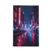 GVYGVY Kitchen Towels - Soft Cool Cyberpunk Cityscape Print No.92 Quick Drying Dish Towels for Kitchen Drying, Absorbent Hand Towel for Kitchen Decor with Lanyard view 1