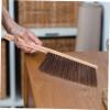 NULYLU 2Pcs Soft Brooms with Handle for Household Cleaning Portable Handheld Brushes for Furniture and Counter Easy to Use and Store view 4