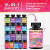 Myo-Inositol Supplement with D-Chiro Inositol, DIM, Berberine, Vitamin D3 + K2, Methylated B12, Chromium, Ceylon Cinnamon, Zinc, Ashwagandha, Chasteberry, Magnesium, Bioperine, Bitter Melon (2 Pack) view 4