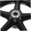 FOMIYES 4pcs Wheelchair Front Wheel Replacement for Wheelchair Walker Caster Bearings Rear Wheels view 3