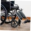 FOMIYES 4pcs Wheelchair Front Wheel Replacement for Wheelchair Walker Caster Bearings Rear Wheels view 4