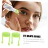 TOBBOMEY 2Pcs Bottle Holder Bracket Storage Rack for Drops and Lightweight Applicator Guides for Seniors Easy Dripping view 3