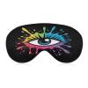 Adult Blackout Alien Eye Trippy Painting Eye Mask,Sleep Masks with Adjustable Elastic Strap, Night Blindfold for Rest Travel Airplane Home view 1