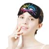 Adult Blackout Alien Eye Trippy Painting Eye Mask,Sleep Masks with Adjustable Elastic Strap, Night Blindfold for Rest Travel Airplane Home view 4