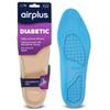Airplus Diabetic Insoles for Sensitive Feet, Plastazote Top Cover, Foam Cushioning, Trim to Fit, Slim Profile, Gentle Arch Support, Fits Casual, Athletic & Dress Shoes, Women's 5-11 view 1