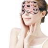 Adult Blackout I Love French Bulldogs Cute Eye Mask,Sleep Masks with Adjustable Elastic Strap, Night Blindfold for Rest Travel Airplane Home view 3