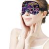 Adult Comfortable Trippy Mushrooms Art Eye Cover, Breathable Night Blindfold, Weighted Sleep Mask for Airplane Travel Office Home view 3