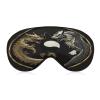 Adult Breathable Yin Yang Dragon Tiger Night Blindfold, Light Blocking Sleep Masks, Lightweight Eye Mask for Home Travel Airplane Office view 1