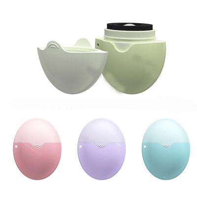 1 piece Silicone sunscreen applicator, portable body lotion applicator, water replenishing applicator (green)