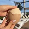 1 piece Silicone sunscreen applicator, portable body lotion applicator, water replenishing applicator (khaki) view 3