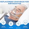 2PCs Replacement CPAP Cushion (L) for Airtouch F20, Updated F20 Full Face Cushion with Memory Foam, ItAll Supplies (Large) view 2