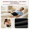 Momcozy Ergowrap C Section Belly Binder, 9-Inch Postpartum Belly Band with 3D Lifting & Ergonest Back Support, Abdominal Binder Post Surgery for Recovery view 4