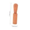 ERINGOGO 2pcs Wooden Singing Bowl Mallet Striker Meditation Accessories for Yoga and Sound Healing Therapy Sturdy Hardwood Buddha Stick view 2