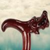 Hardwood Walking Cane- Dragon - Carved Comfort Handle, Unisex Support for All Walks view 3
