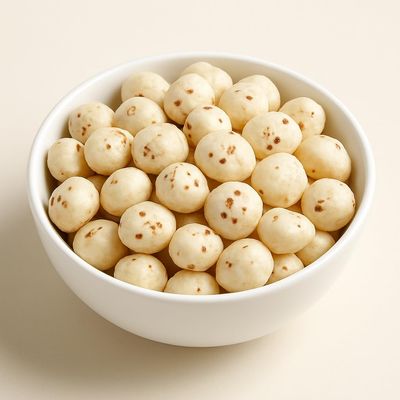 Premium Plain Makhana 250g | High Protein Fox Nuts | Healthy Gluten-Free Snack