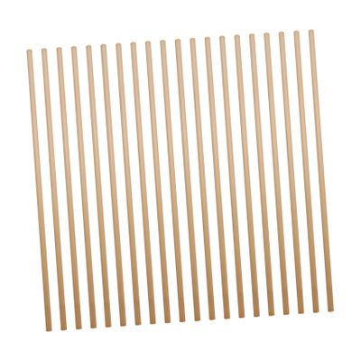 100pcs Disposable Wheat Straw Drinking Straws Pipets for Juice Beer Beverages with