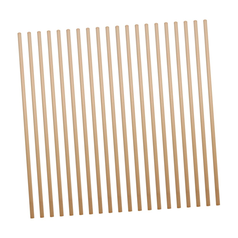 100pcs Disposable Wheat Straw Drinking Straws Pipets for Juice Beer Beverages with