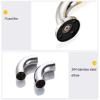 Shower Safety Grab Bar 15-Inch Barrier-Free Stainless Steel + Abs Bathroom Safety Non-Slip Handrails Toilet Handrails Bath Shower Handles for The Elderly with Disabilities/White/38Cm (Yellow 68Cm) view 3