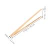 Veemoon 2pcs Ergonomic Bamboo Litter Grabber Long Reach Trash Picker for Adults Comfortable to Hold for Litter Pickup view 2
