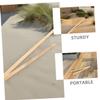 Veemoon 2pcs Ergonomic Bamboo Litter Grabber Long Reach Trash Picker for Adults Comfortable to Hold for Litter Pickup view 3