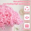 1 LB Crinkle Cut Paper Shred Filler, Pink Crinkle Shredded Paper for Gift Wrapping Basket Filling, Grass Cushion Stuffing for Birthday Wedding Christmas Thanksgiving Decorative Box Wrapping Supplies view 3
