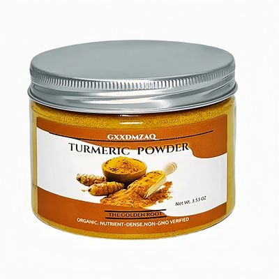 Premium Turmeric Seasoning Powder in Jar - 3.5oz | Curcumin Content