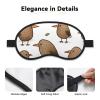 Kiwi Birds Cute Sleep Eye Mask for Women Men Soft and Comfortable Sleep Mask Blackout Sleeping Eye Cover for Travel Yoga Nap Shift Work view 3