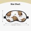 Kiwi Birds Cute Sleep Eye Mask for Women Men Soft and Comfortable Sleep Mask Blackout Sleeping Eye Cover for Travel Yoga Nap Shift Work view 4