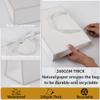 STOBOCTER 6 Pcs Thank You Gift Bags with Handles 12.6"x4"x9.1'' Welcome Bags Return Gifts with Bow Ribbon for Wedding Bridesmaid Baby Shower Graduation Housewarming Birthday Party(White, Silver) view 4